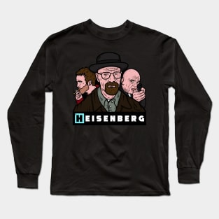 Heisenberg breaking bad Walter white Jesse Pinkman Hank Saul Goodman Long Sleeve T-Shirt